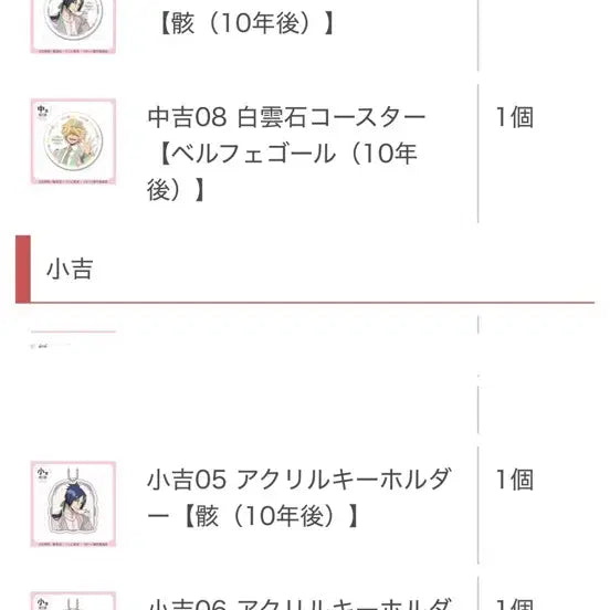 [BUNJANG] Reborn! Marukuji Spring Tea Time Mukuro, Fran, Byakuran / 가정교사히트맨리본 가히리 마루쿠지 판매 봄의 티타임 무쿠로 프랑 잔저스