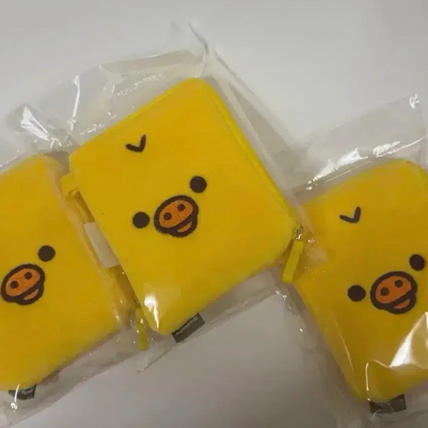 [BUNJANG] Rilakkuma, Korilakkuma, Kiiroitori Mini Pouch (Sealed) / 리락쿠마 키이로이토리 코리락쿠마 미니 파우치 미개봉 새상품