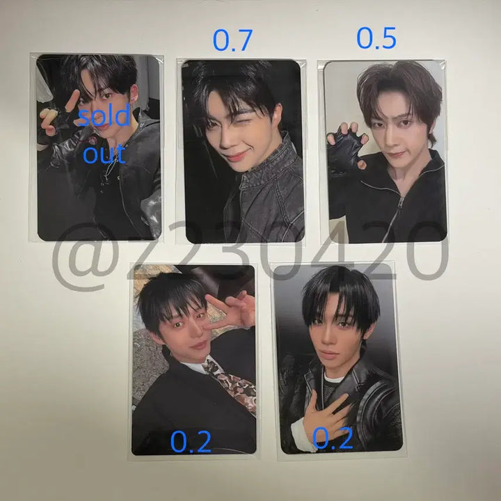 [BUNJANG] ZEROBASEONE Yes24 Premier Photocard - Sung Hanbin, Park Gunwook, Seok Matthew, Kim Jiwoong, Kim Taerae / 제베원 yes24 프리미어 포카 / 성한빈 박건욱 석매튜 김지웅 김태래