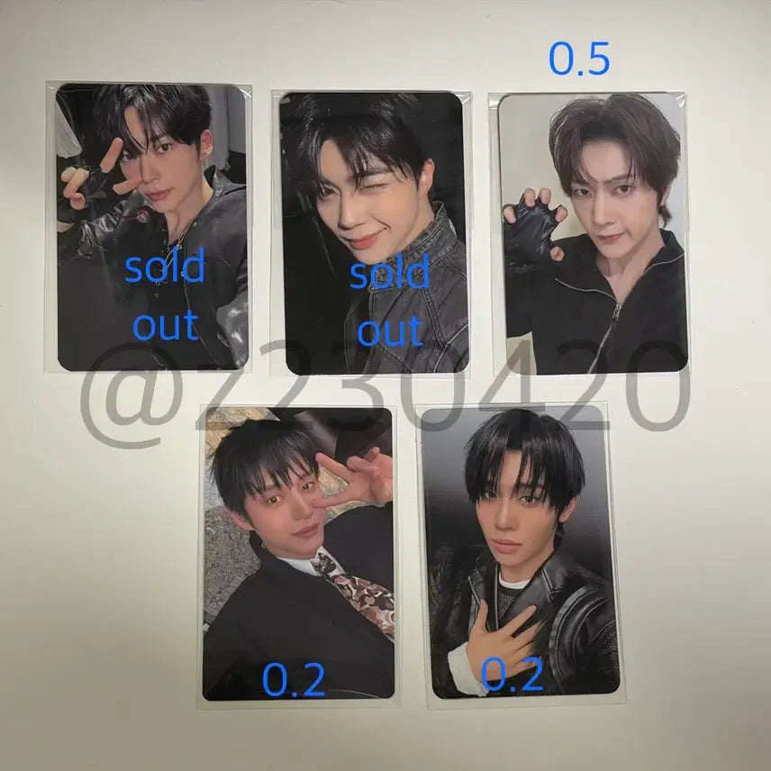 [BUNJANG] ZEROBASEONE Yes24 Premier Photocard - Sung Hanbin, Park Gunwook, Seok Matthew, Kim Jiwoong, Kim Taerae / 제베원 yes24 프리미어 포카 / 성한빈 박건욱 석매튜 김지웅 김태래