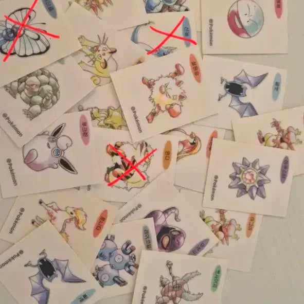 [BUNJANG] Pokemon 30th Anniversary Sticker Artworks / 포켓몬 띠부씰 아트웍 30주년 판매 및 교환