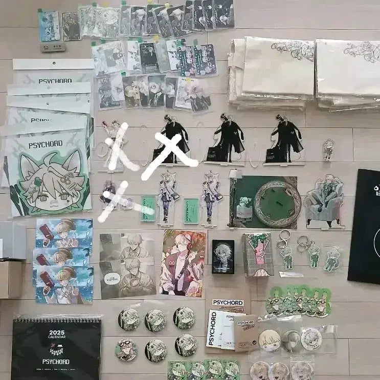 [BUNJANG] PSYCODE Rui Acrylic Application Form / 추가+탈/처분) 싸이코드 루이쨘 굿즈 아크릴 입사지원서 일괄 처분