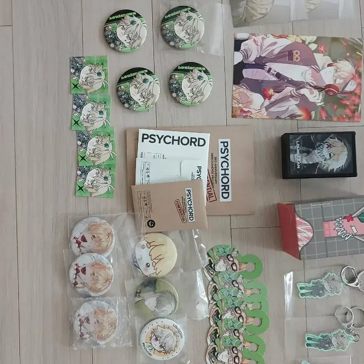 [BUNJANG] PSYCODE Rui Acrylic Application Form / 탈/처분) 싸이코드 루이쨘 굿즈 아크릴 입사지원서 처분
