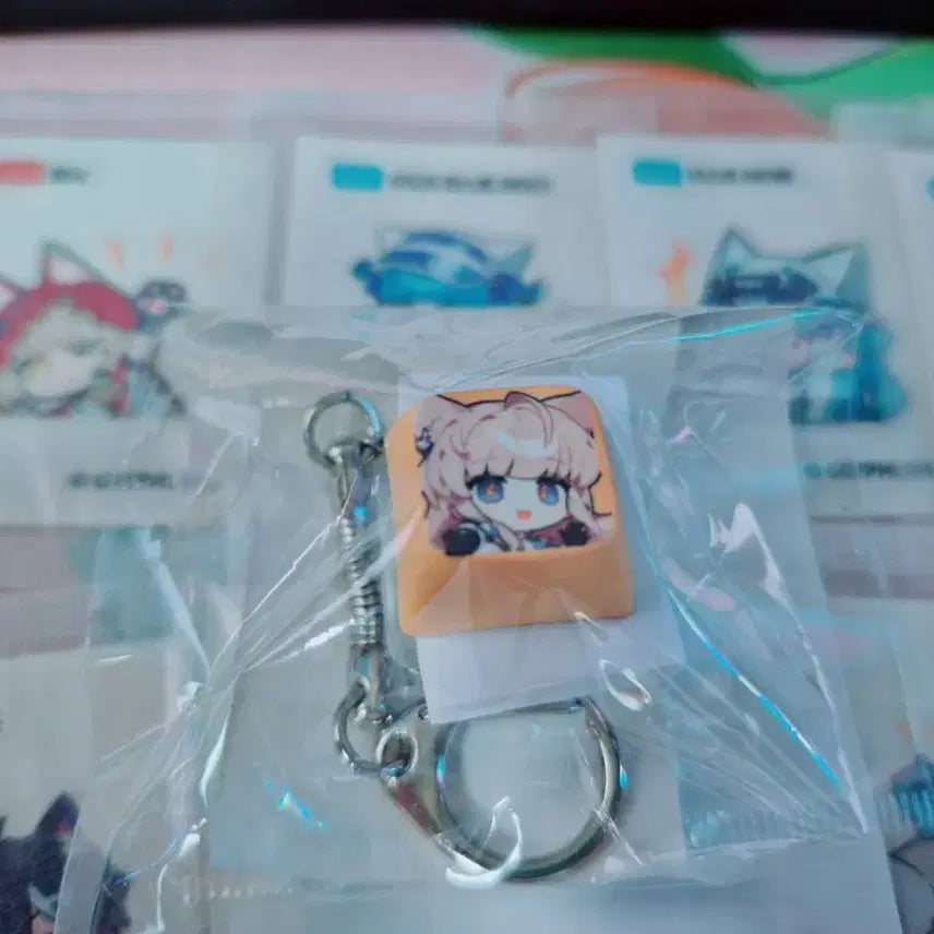 [BUNJANG] Arknights Endfield Felica Keyring / 명일방주 엔드필드 펠리카 키캡키링