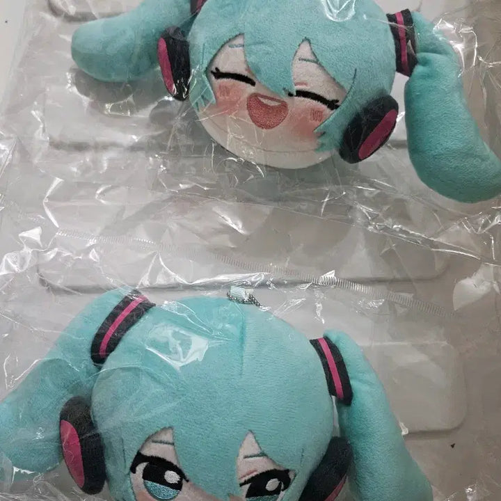 [BUNJANG] Hatsune Miku Gratitude Festival Popup Face Plush Keychain Bundle / 하츠네미쿠 감사제 팝업 페이스 봉제 인형 키링 일괄가