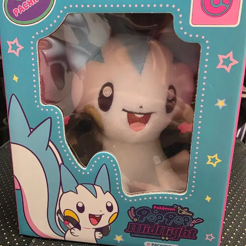 [BUNJANG] Pokemon Pop-Up "Pop Pop Midnight" Pachirisu Plush / 포켓몬 팝업 팝팝 미드나잇 파치리스 인형 판매