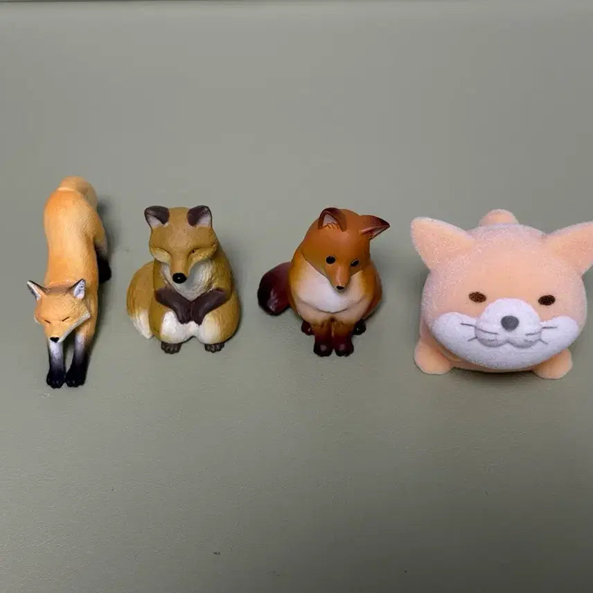[BUNJANG] Japanese Fox Gacha Figure Bundle Set / [일괄] 일본 여우 가챠 피규어