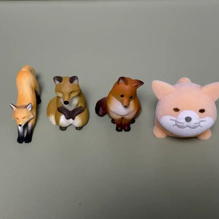 [BUNJANG] Japanese Fox Gacha Figure Bundle Set / [일괄] 일본 여우 가챠 피규어