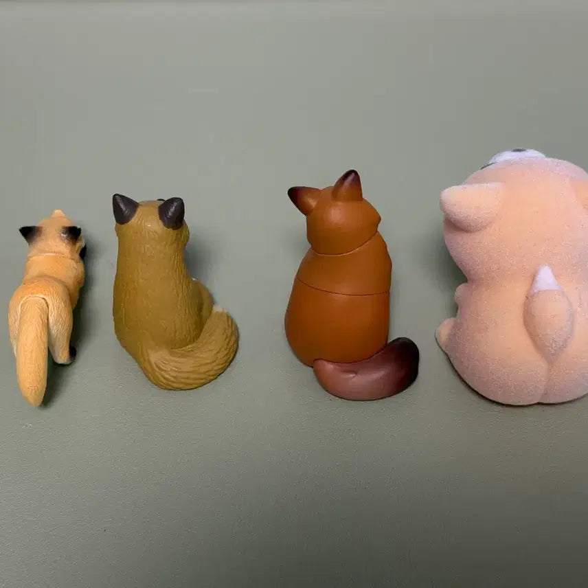 [BUNJANG] Japanese Fox Gacha Figure Bundle Set / [일괄] 일본 여우 가챠 피규어