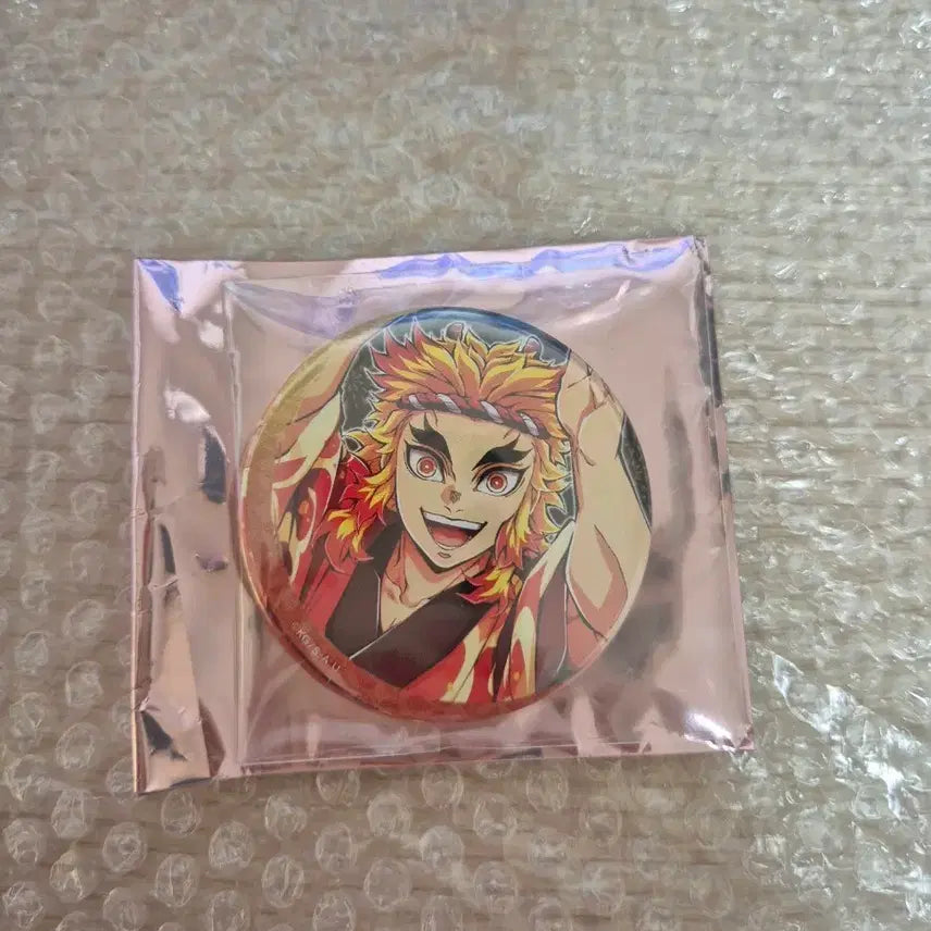 [BUNJANG] Demon Slayer Kyojuro Rengoku Awodorid Badge / 귀멸의 칼날 아와오도리 렌고쿠 쿄쥬로 뱃지