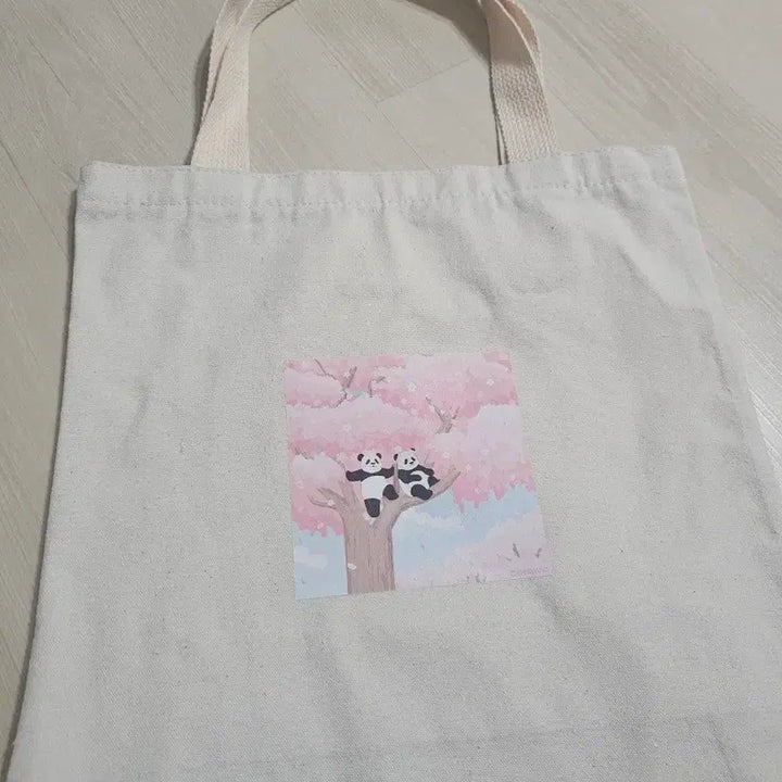 [BUNJANG] Everland Panda World Eco Bag Louis / (미사용)에버랜드 판다월드  에코백 루이후이