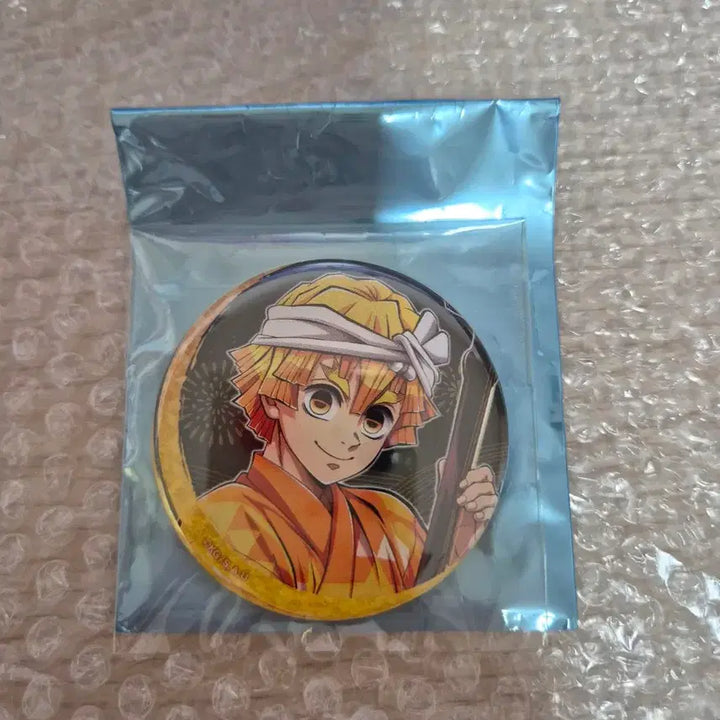 [BUNJANG] Demon Slayer Agatsuma Zenitsu Awodori Badge / 귀멸의 칼날 아와오도리 아가츠마 젠이츠 뱃지