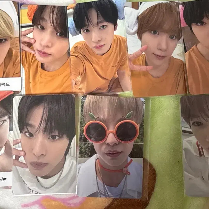 [BUNJANG] NCT WISH Color Lucky Draw Photocard / 엔시티위시 컬러 럭키드로우 포토카드 애플뮤직 무신사 찜질방 사우나 제주도