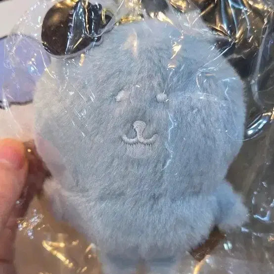 [BUNJANG] Nagano Nodding Bear Plush Keychain Blue Gray (Korea Exclusive) / 한국 한정 나가노 농담곰 블루그레이