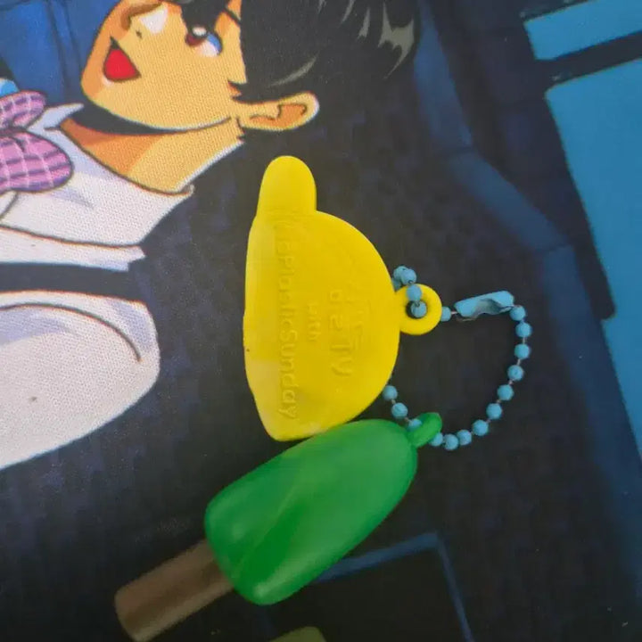[BUNJANG] Pixelry Jjaptteul Fan Hat Keychain / *최저가*픽셀리 잠뜰 팬페모자키링