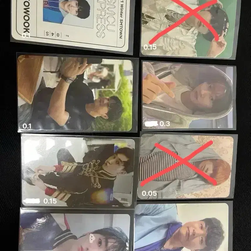 [BUNJANG] Super Junior Eunhyuk Photocard / 슈퍼주니어 포카