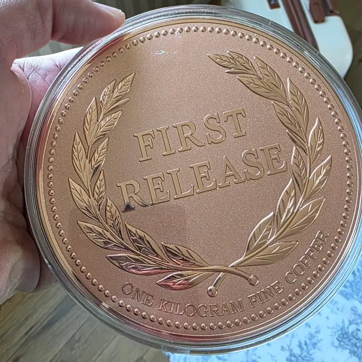 [BUNJANG] 1kg Copper "EROTICA" Round Coin / 1kg 구리 라운드