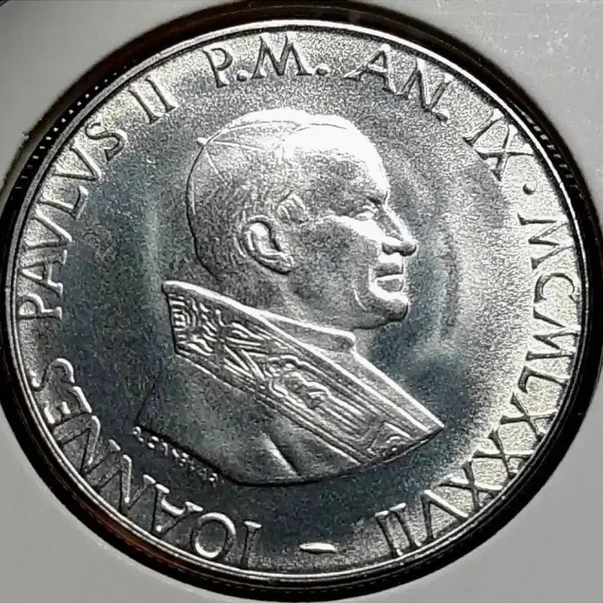 [BUNJANG] Vatican 1987 100 Lire Uncirculated Coin / 바티칸 미사용 1987년 100리라.외국주화 주화 화폐 동전