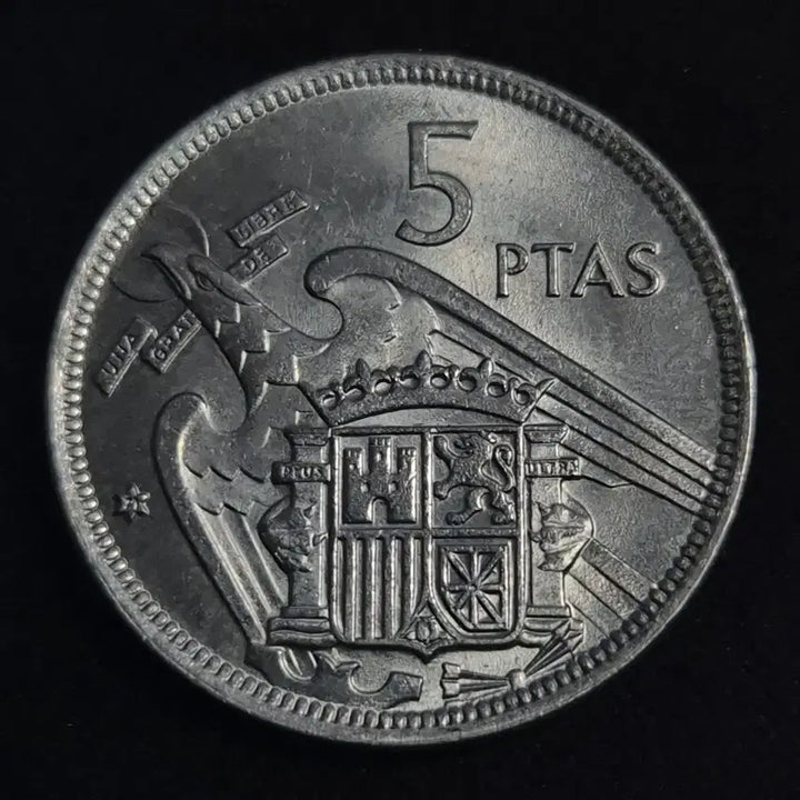 [BUNJANG] 1957 Spain 5 Peseta Coin / 1957년 스페인 5페세타 동전 [EP. 3386]