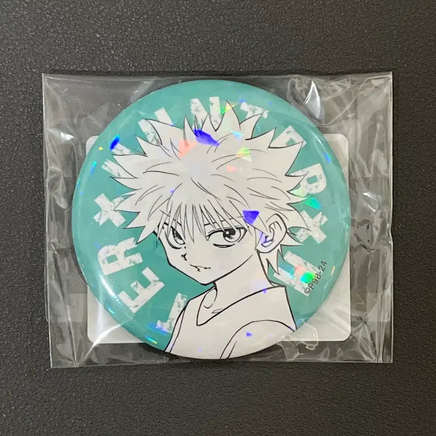 [BUNJANG] Hunter x Hunter Killua Jump Shop Can Badge / (반택포) 헌터헌터 키르아 점프샵 캔뱃지