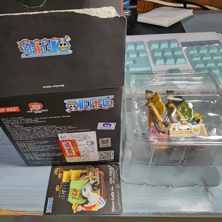 [BUNJANG] Pop Mart One Piece Pirate Ship Secret Mr. Luffy Figure / 팝마트) 시크릿 원피스해적선 미스터루피고