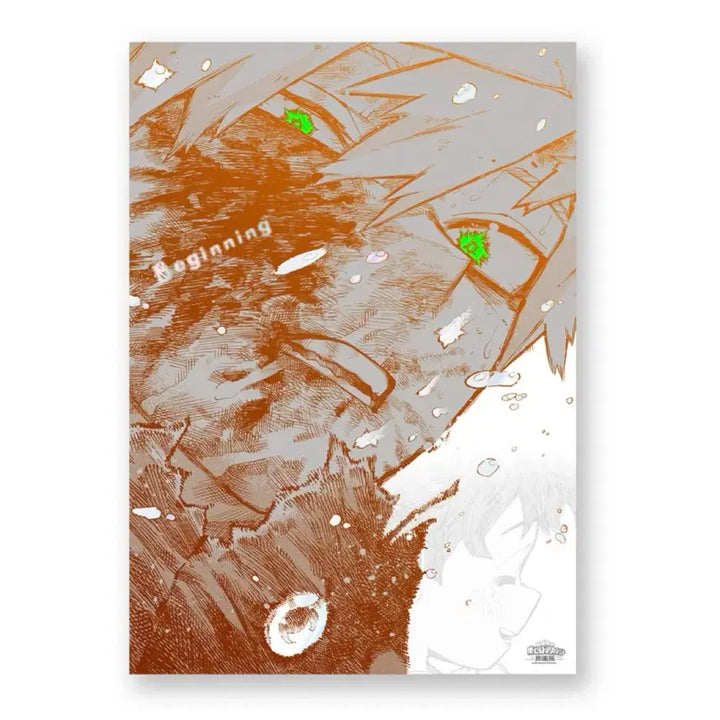 [BUNJANG] My Hero Academia Original Art Exhibition Poster Set Izuku Midoriya Katsuki Bakugo / 나의 히어로 아카데미아 원화전 포스터 더비기닝 미도리야 바쿠고 세트
