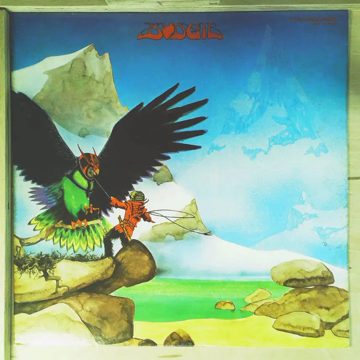 [BUNJANG] Budgie Never Turn Your Back On A Friend 1975 Japanese LP / Budgie 일본 1975년 LP