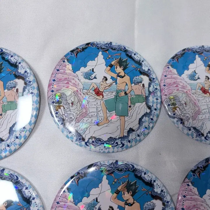[BUNJANG] Hunter x Hunter Original Art Can Badge Collection - Gon, Killua, Kurapika (Hunter Exam Arc) / 헌터헌터 원화 캔뱃지 컬렉션 뱃지 헌터시험조 곤 키르아 크라피카
