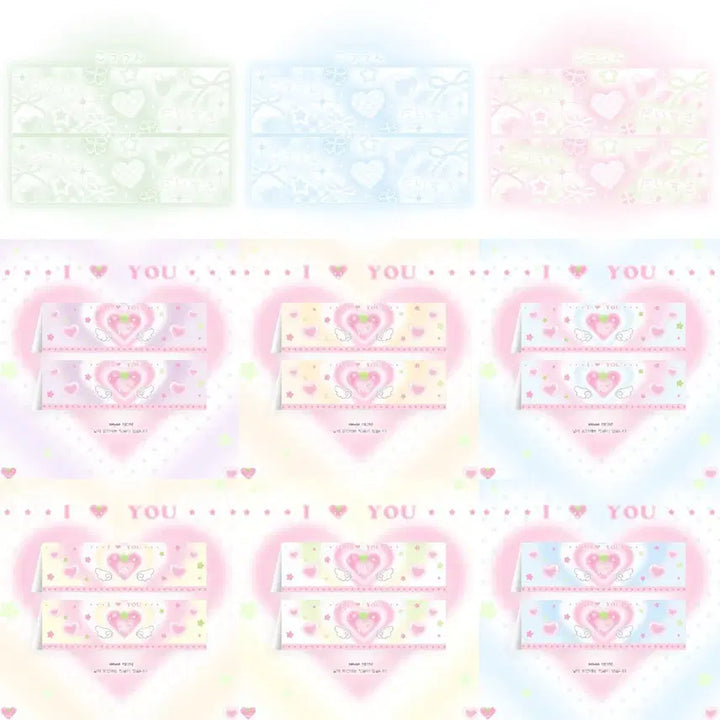 [BUNJANG] Header Tag Photocard Packaging 500 pcs / 헤더택 포카포장 500장 직배 할인 대량양도