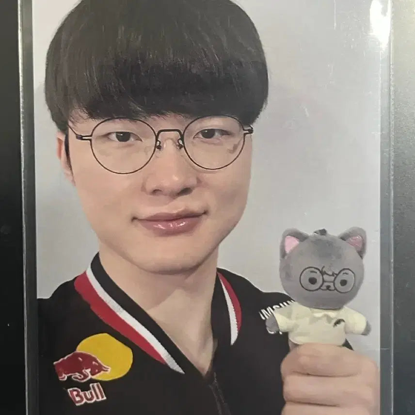 [BUNJANG] Onceti Faker 10cm Doll + Photocard Bundle Set / 온세티 페이커 10cm 인형+포카