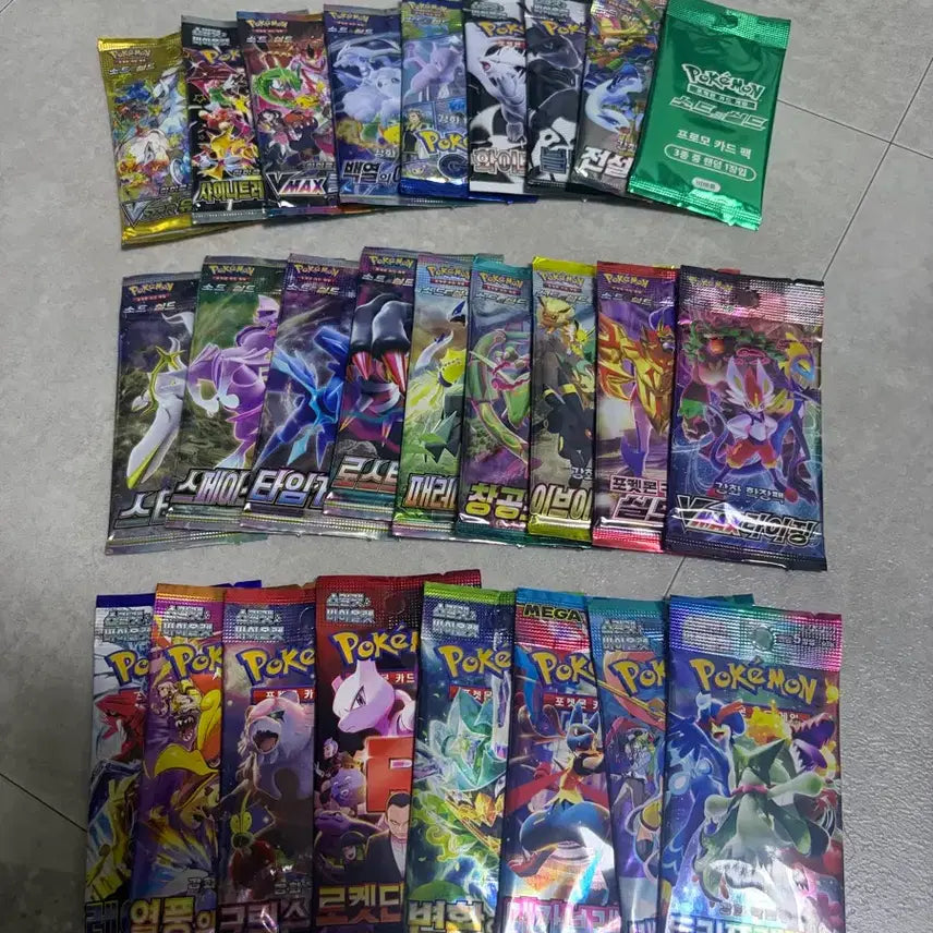 [BUNJANG] Pokemon Sword &amp; Shield Promo Card Packs Bundle / 포켓몬카드 소드실드 프로모 등 수집