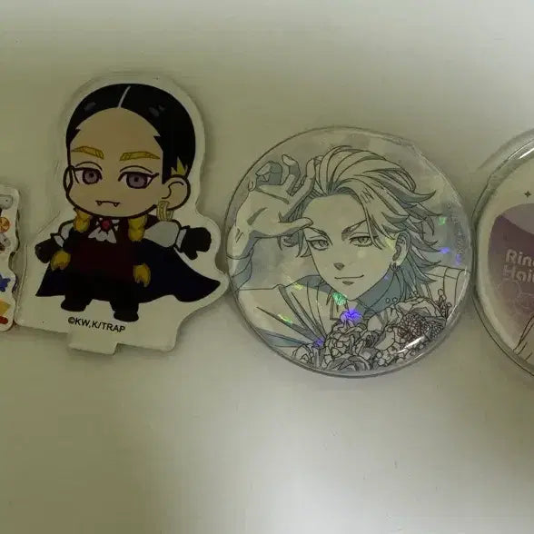 [BUNJANG] Haitani Ran Rindo Mini Acrylic Badge Bundle Set / 하이타니 란 린도 미니 아크릴 뱃지 일괄 판매
