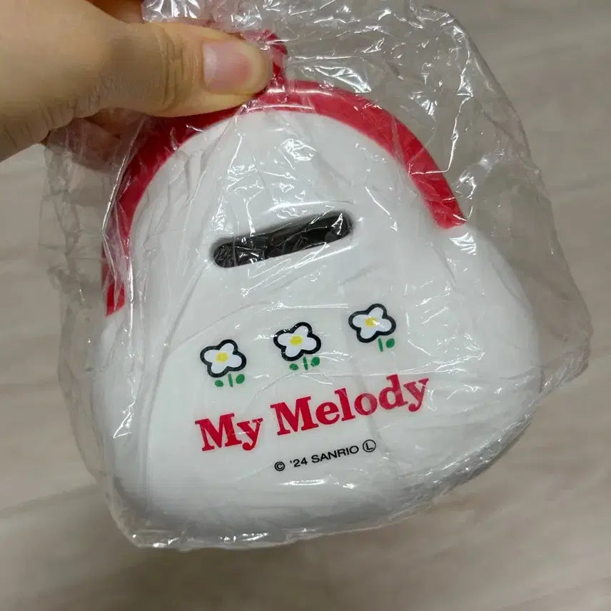 [BUNJANG] Red My Melody Coin Purse Piggy Bank / [새상품] 빨간 마이멜로디 가마구치 빨간마멜 토기 저금통