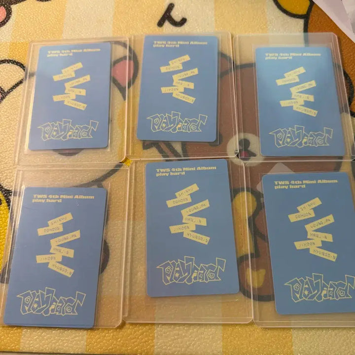 [BUNJANG] TWS Play Hardyizwhi Bread Photocard Bundle Set / 투어스 play hard 이즈위 빵포카  세트 일괄