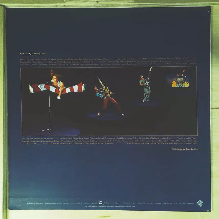 [BUNJANG] Van Halen Van Halen II 1979 Japanese First Press LP / Van Halen Van Halen II  일본 초반 1979년 LP