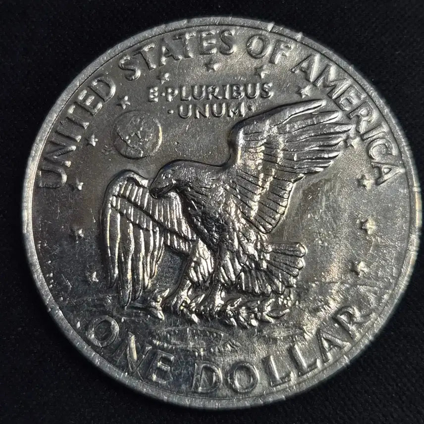 [BUNJANG] 1972 Eisenhower Dollar Coin - USA / 1972년 미국 아이젠하워 1달러 동전 [EP. 3396]
