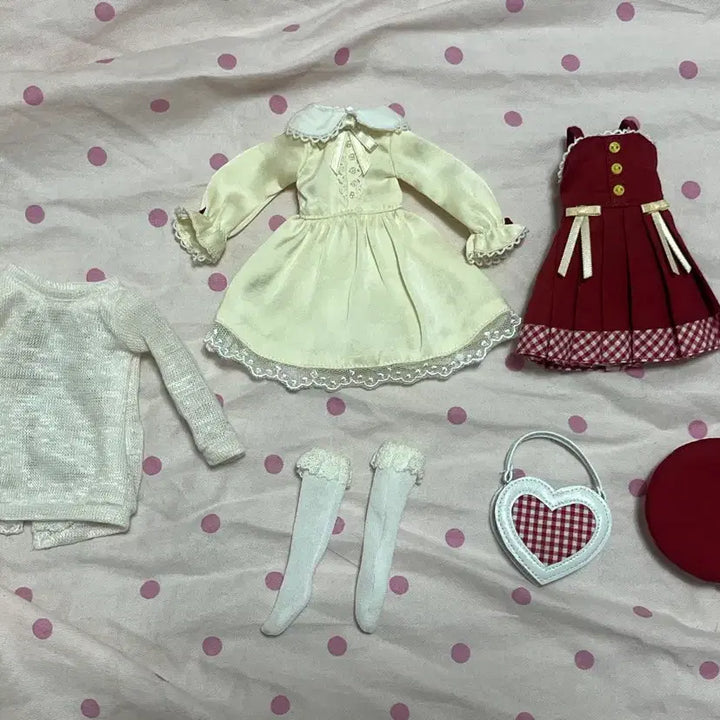 [BUNJANG] Azone Pureneemo XS Size 1/6 Scale Clothing Bundle Set / 육일돌 아존 퓨어니모 1/6 xs 사이즈 의상 PNXS 일괄