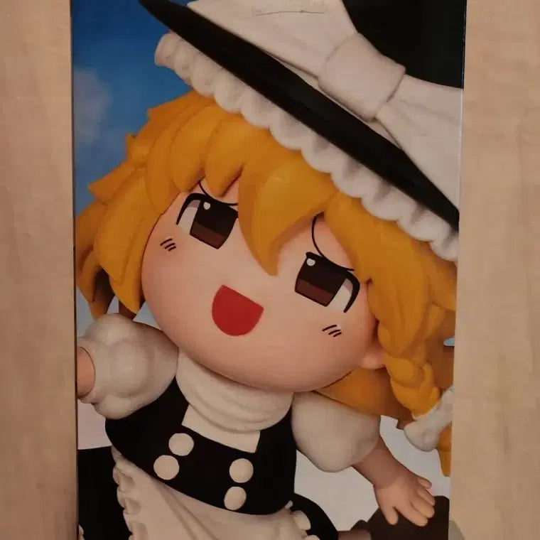 [BUNJANG] Konami Touhou Project Kirisame Marisa Deformed Figure (Sealed) / 미개봉) 코나미 동방프로젝트 유토리풍 데포르메 키리사메 마리사 피규어