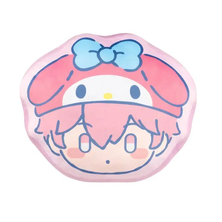 [BUNJANG] PLLIY (Plliy) Bambi Plush Cushion + Animate 5-piece Photocards Bundle Set / 플레이브 원가양도 밤비 플뿌쿠션 + 애니메이트 5종 증사