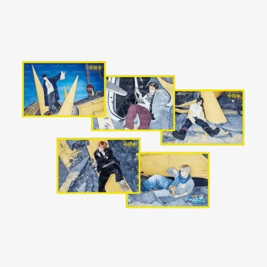 [BUNJANG] TXT "The Chaos Chapter: FREEZE" Popup Sticker / 투바투 가시잠바 팝업 스티커