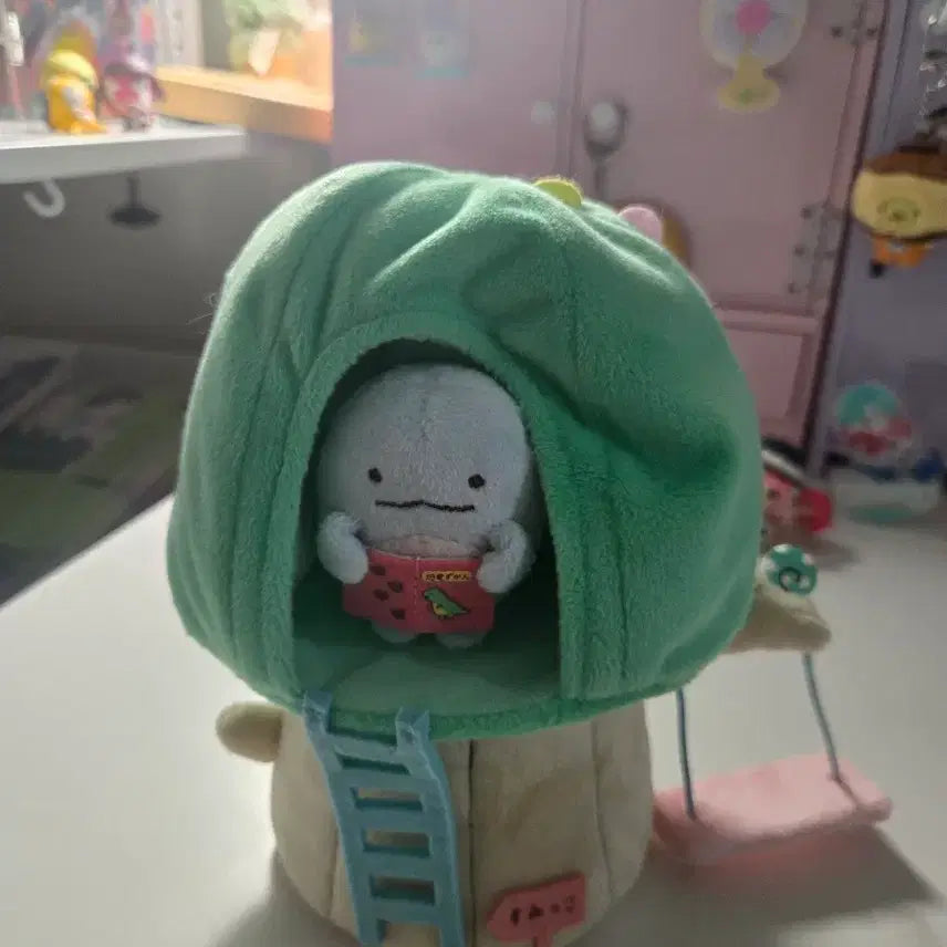 [BUNJANG] Sumikko Gurashi Wooden House Plush / (택x) 스밋코구라시 나무집 인형