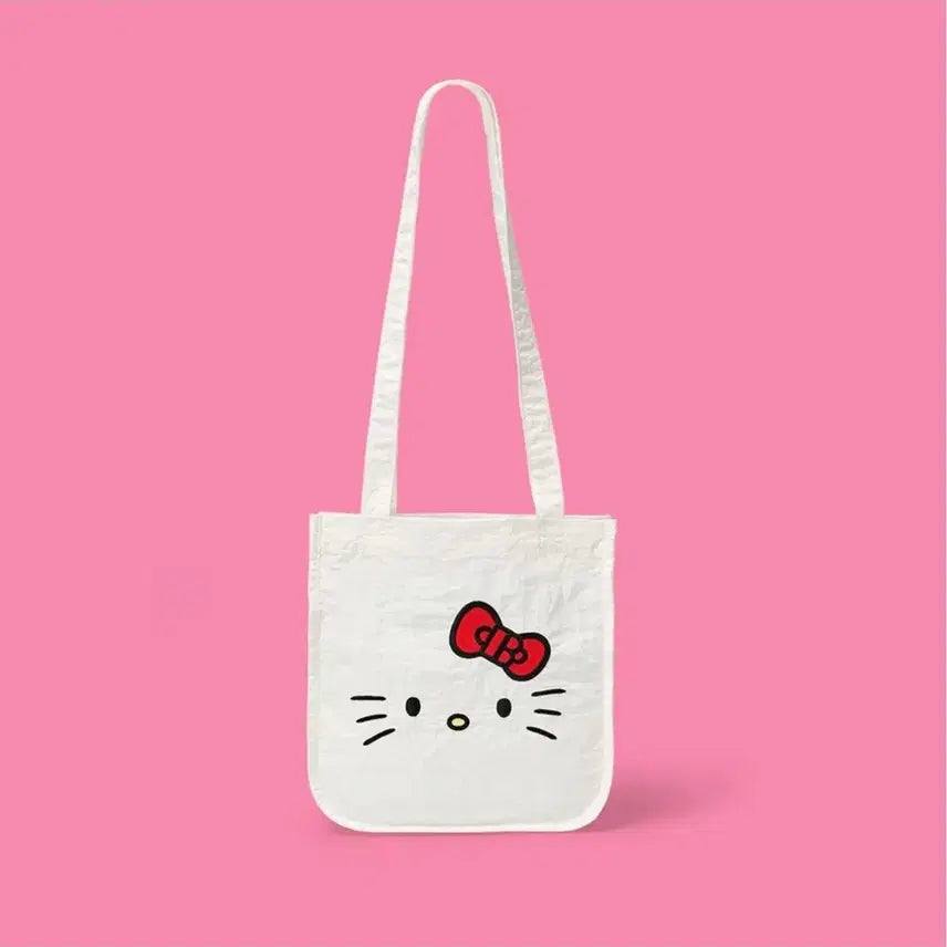[BUNJANG] Brandon x Hello Kitty Nylon Face Eco Bag / (미개봉) 브랜든 헬로키티 나일론 페이스 에코백