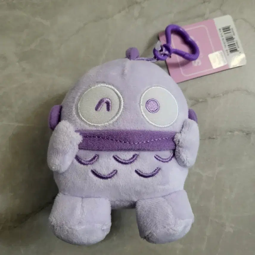 [BUNJANG] HanGyoDong Purple Doll Bag Charm / Keychain / 최저가// 정품 13cm 한교동 퍼플 인형 가방고리 / 키링