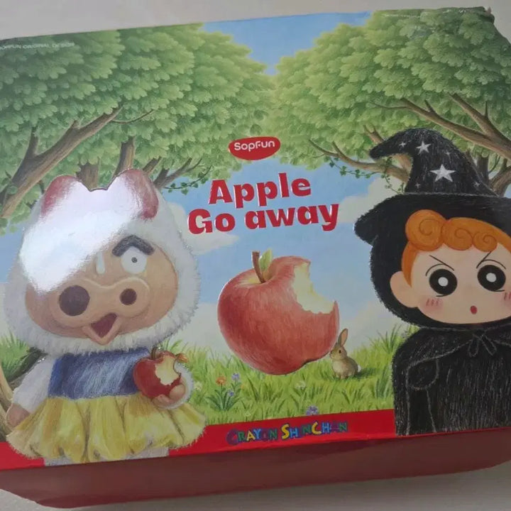 [BUNJANG] Crayon Shin-chan Snow White Series Blind Box Figure Keychains (Set of 9) / 짱구 백설공주와 일곱난쟁이 블라인드박스 9종 일괄