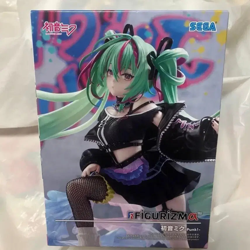 [BUNJANG] Sega Hatsune Miku Figurinez Punk / 최저가 !! 현물!! 미개봉 신상 세가 하츠네 미쿠 figurizma펑크