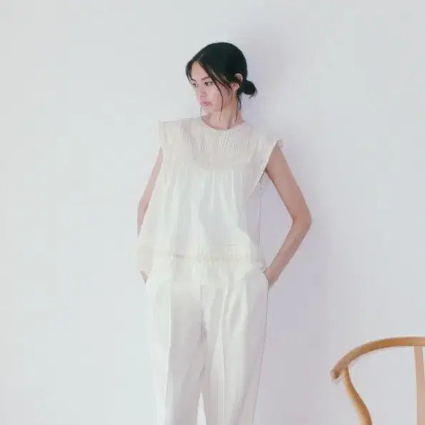 [BUNJANG] ZARA ZW Collection Embroidered Blouse XS / 자라 zw collection 자수 블라우스 xs