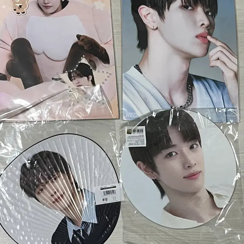[BUNJANG] RIIZE Sungchan Uchiwa + Poster / 라이즈 성찬 우치와+포스터