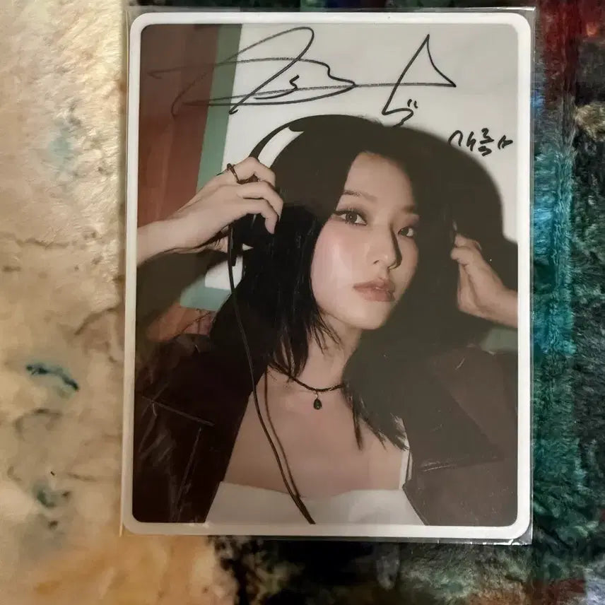 [BUNJANG] fromis_9 Saerom Signed Photo / 이새롬 싸인사진