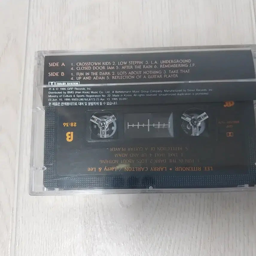 [BUNJANG] Larry Carlton &amp; Lee Ritenour Sealed Cassette Tape / 래리칼튼 &amp; 리 리나워 미개봉 카세트 테이프