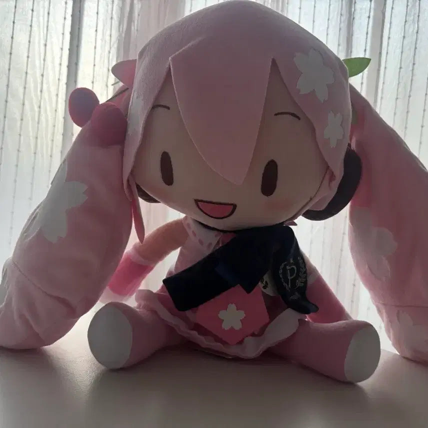 [BUNJANG] Sega Fuwafu Character Sakura Miku Plush / 세가 후와푸치 사쿠라미쿠 누이